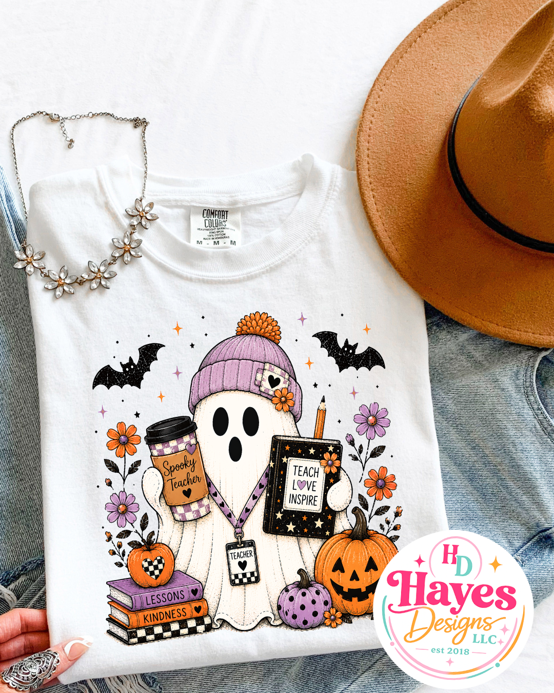Spooky Teacher Tee