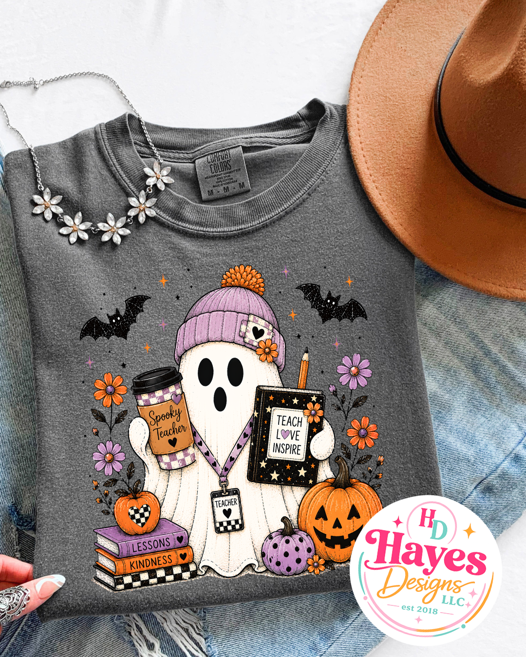 Spooky Teacher Tee
