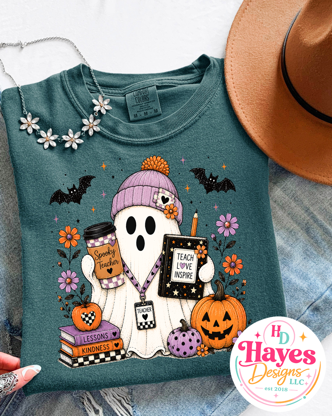 Spooky Teacher Tee