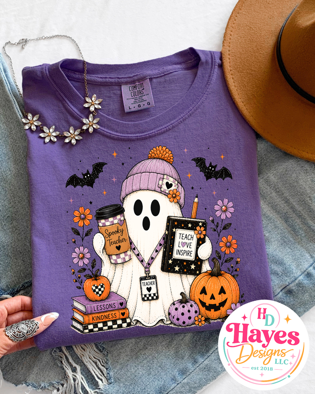 Spooky Teacher Tee