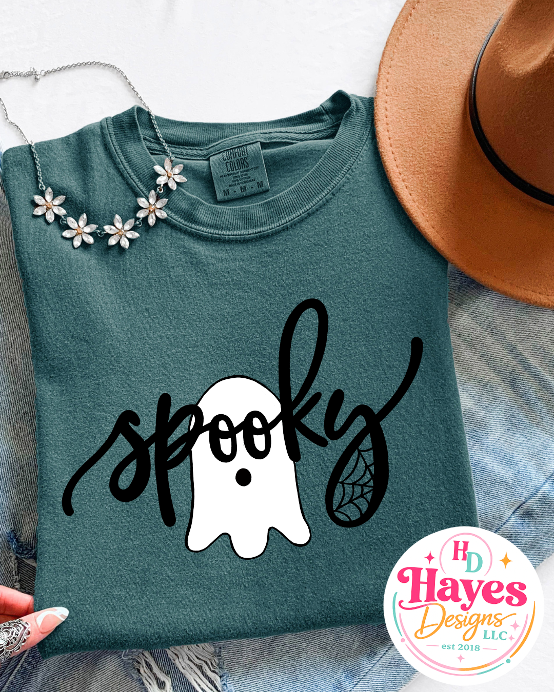 Spooky Script Tee