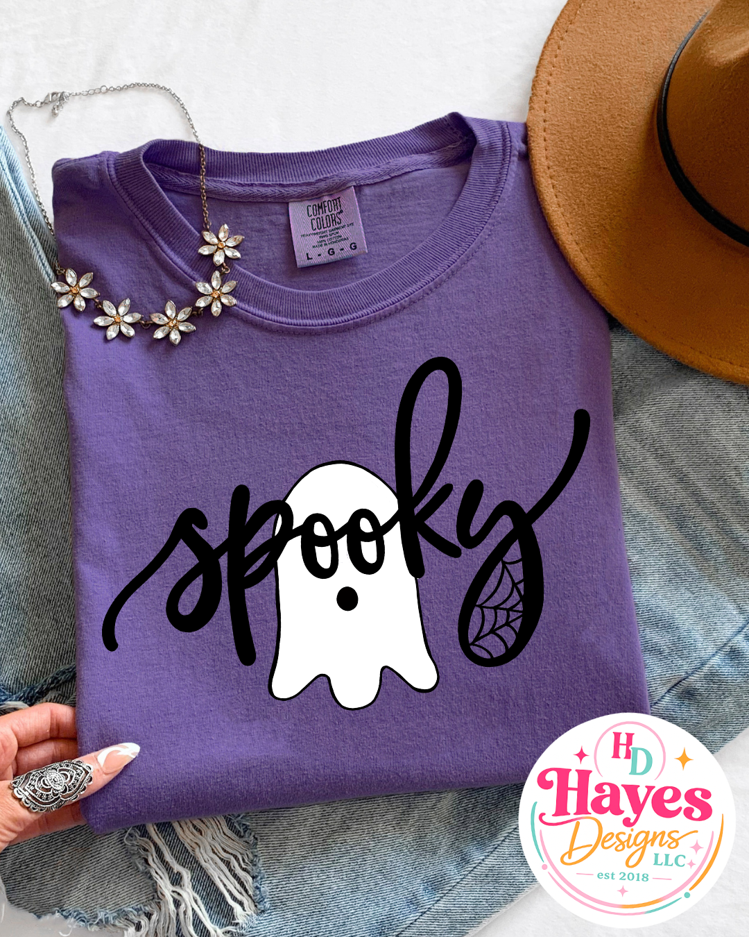 Spooky Script Tee