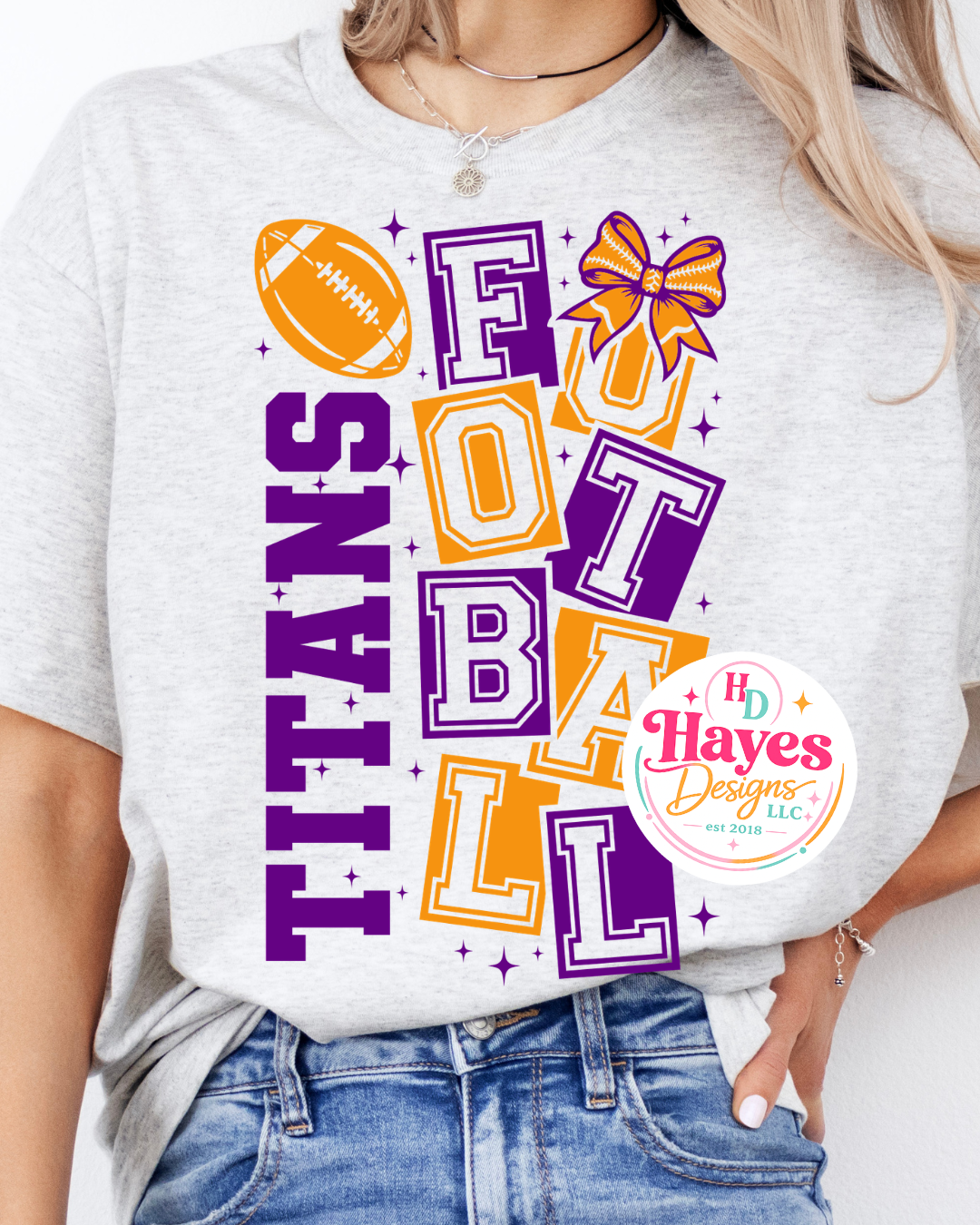 Titans Football Short Sleeve Tee