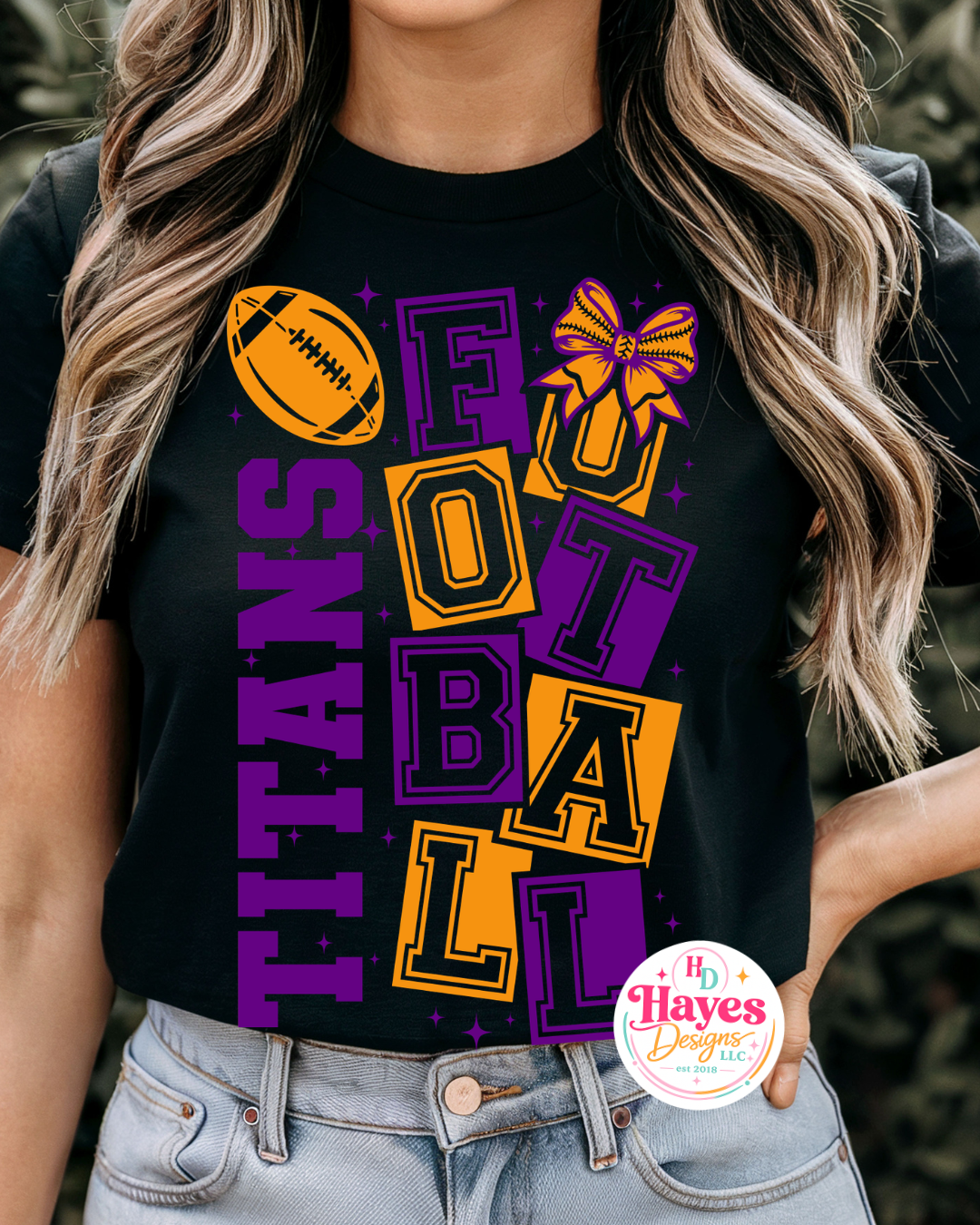 Titans Football Short Sleeve Tee