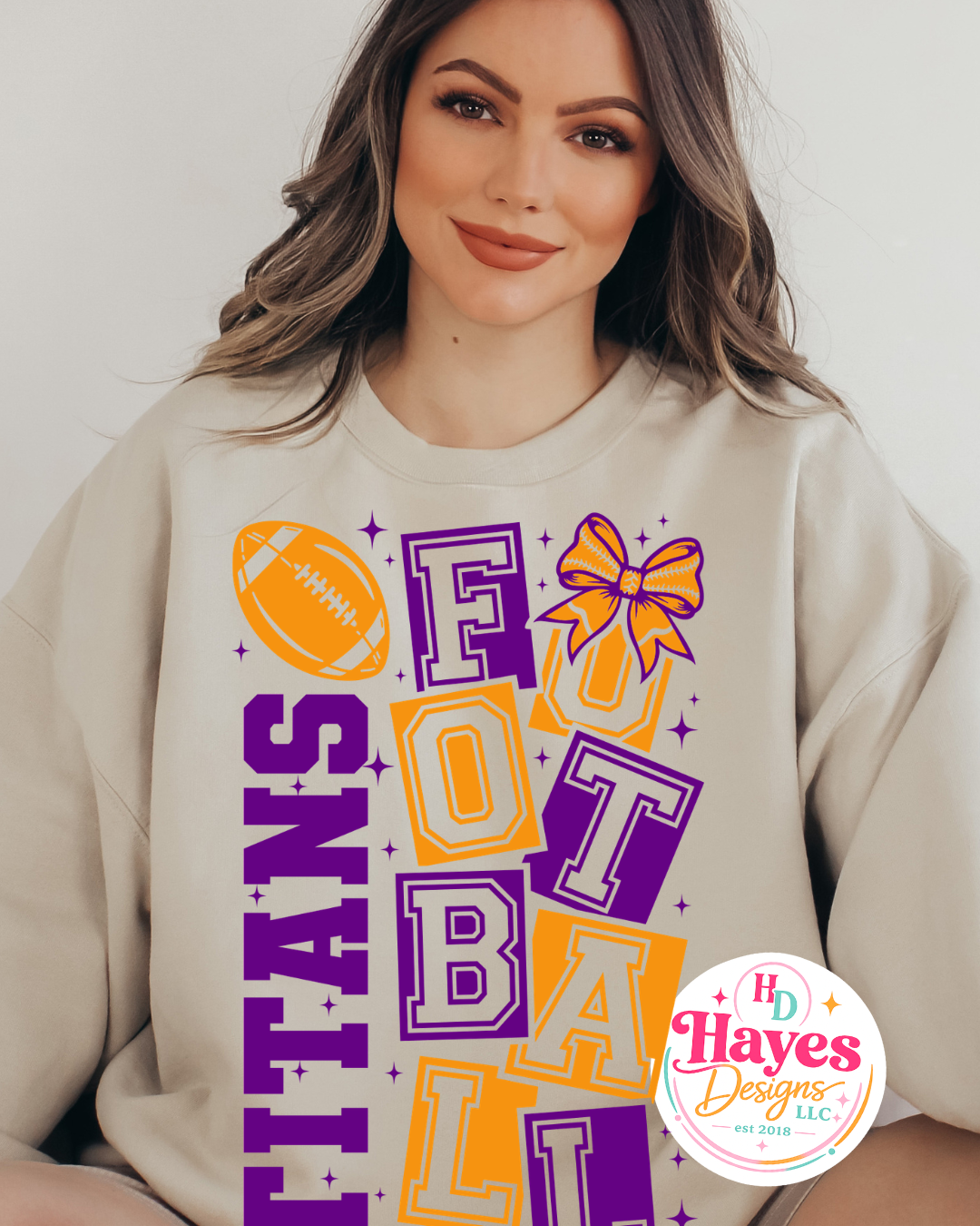 Titans Football Crewneck Sweatshirt