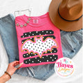 Bat Black Stripe Tee