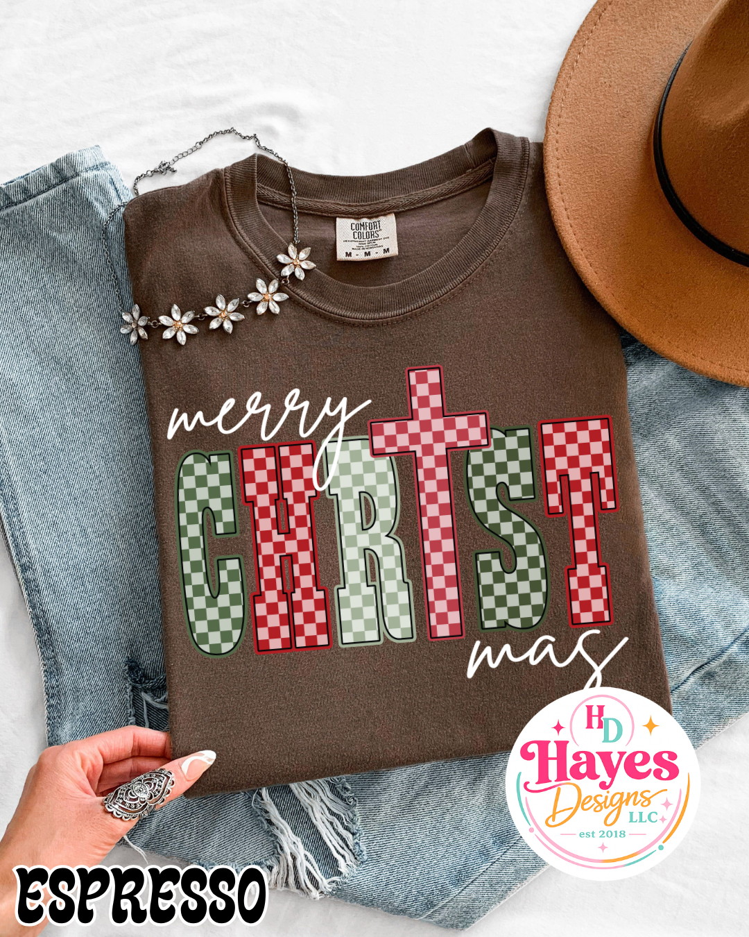 Merry ChrisTmas Tee or Crew