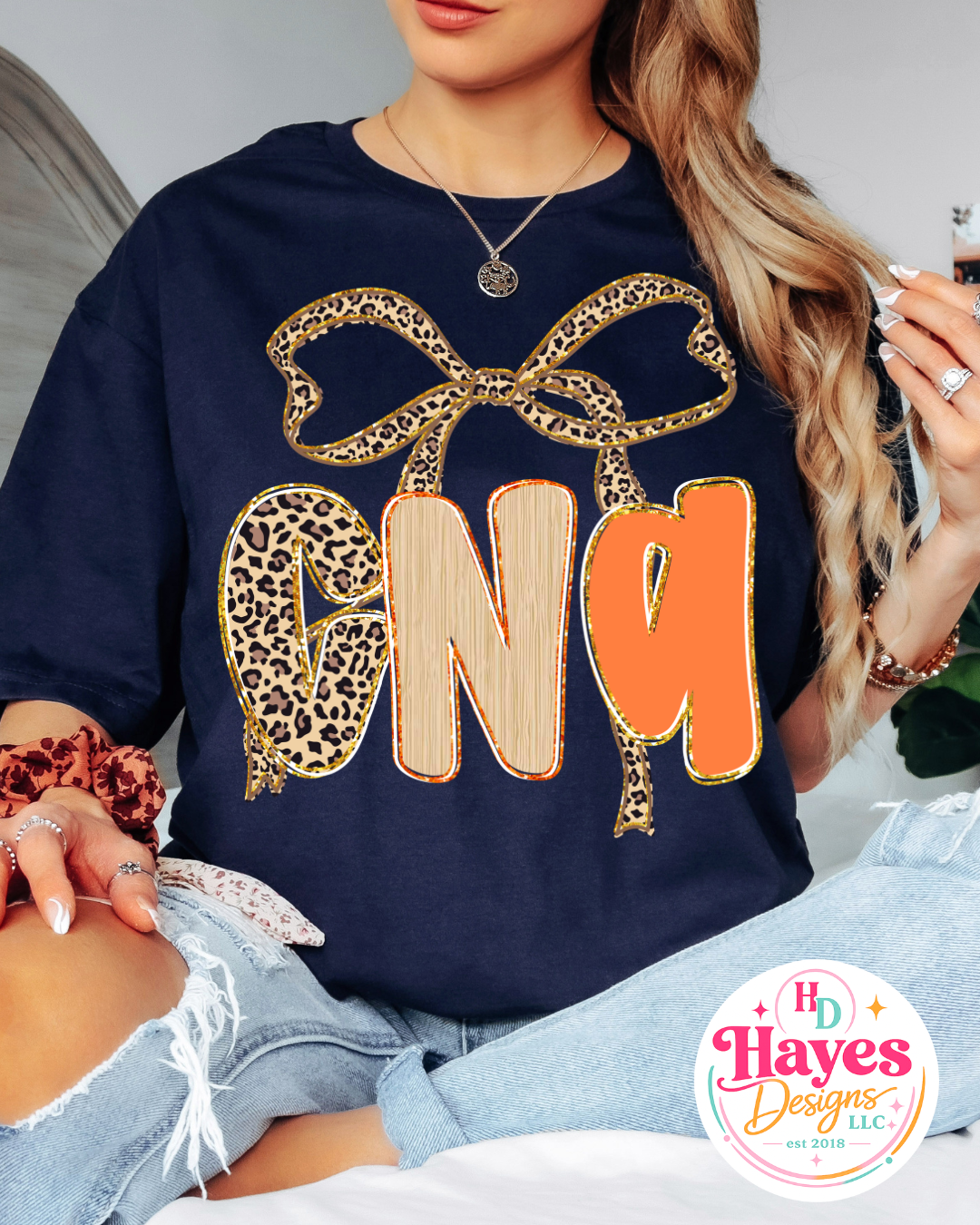 Fall Cheetah CNA Tee