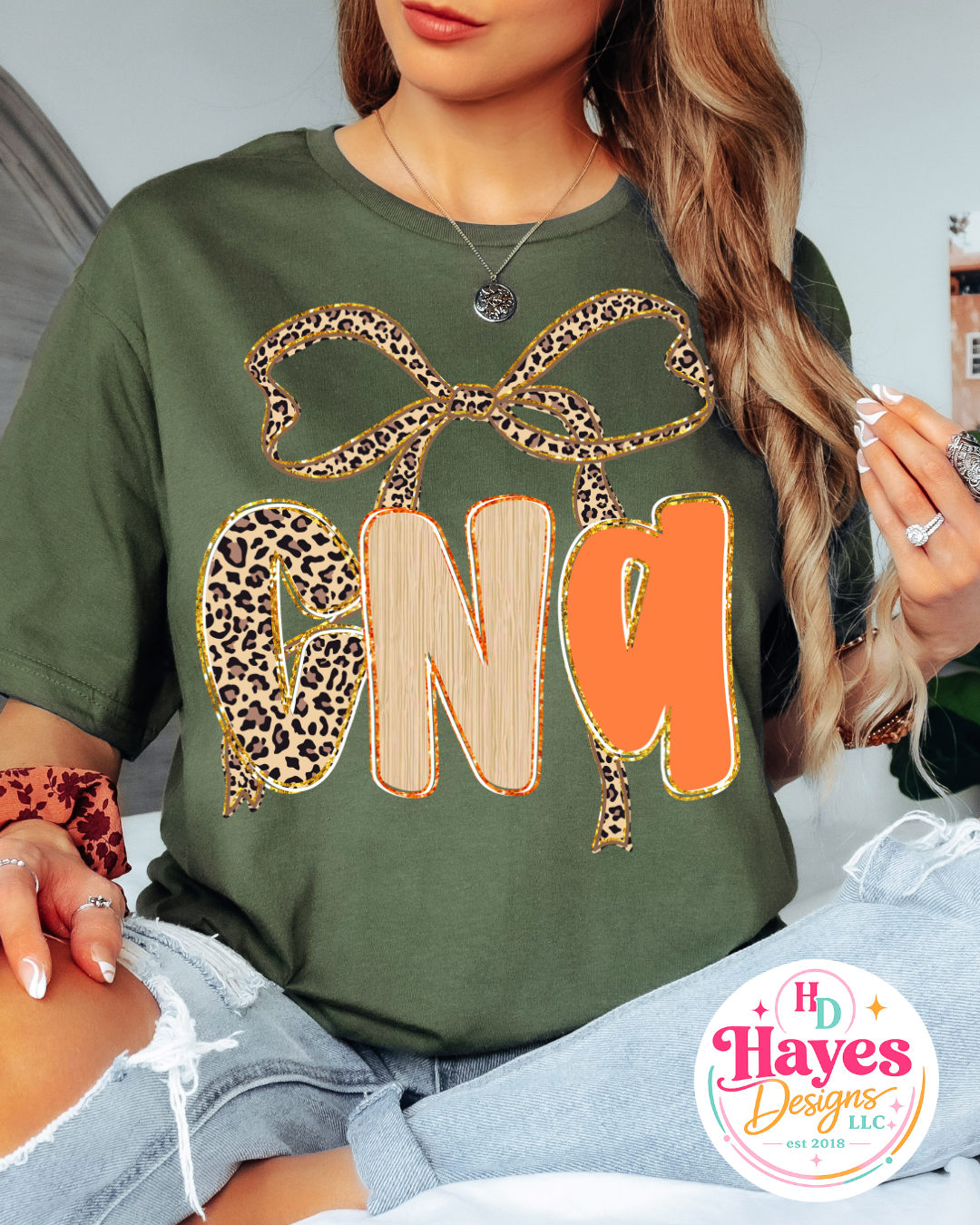 Fall Cheetah CNA Tee