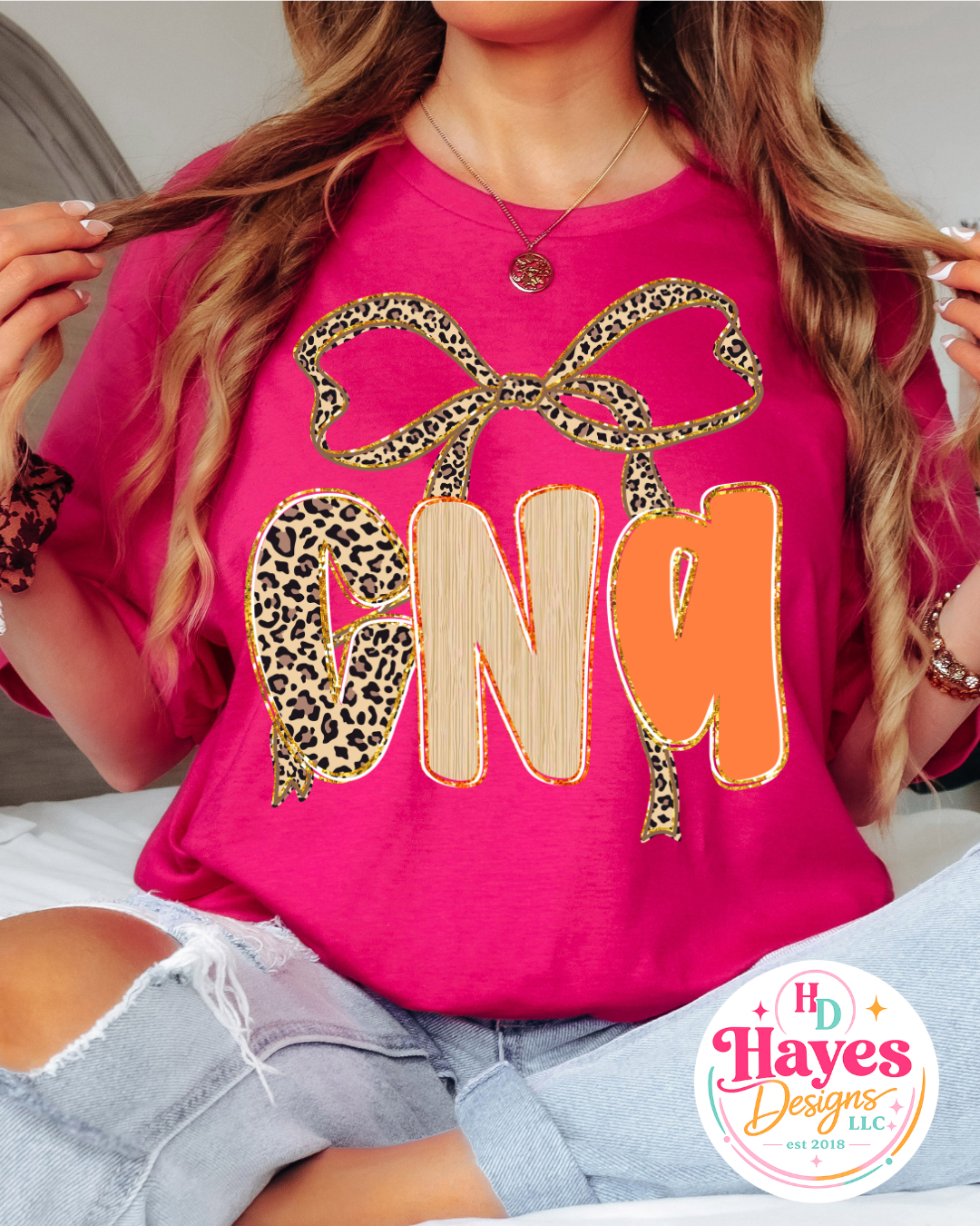 Fall Cheetah CNA Tee