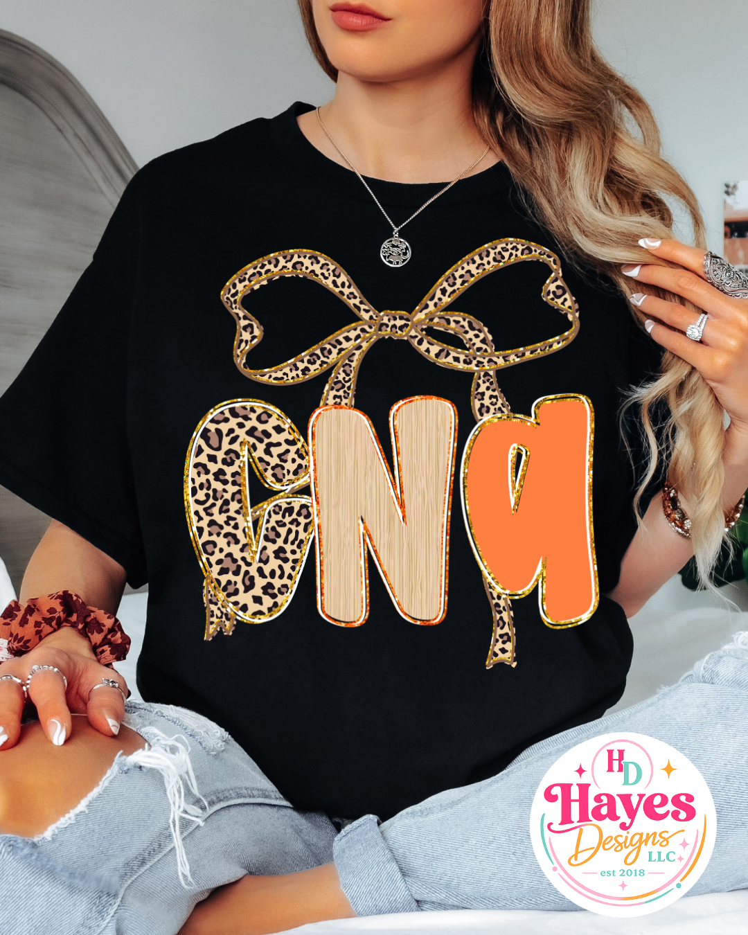 Fall Cheetah CNA Tee