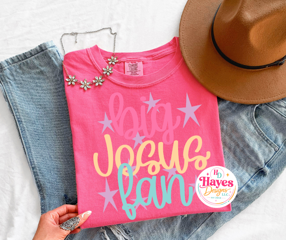 Big Jesus Fan Tee