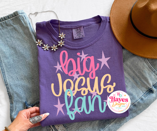 Big Jesus Fan Tee