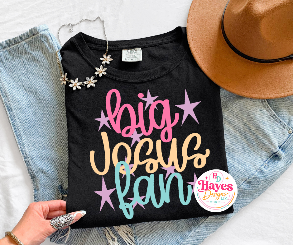 Big Jesus Fan Tee
