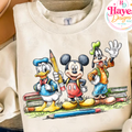 Mickey Basic School Short Sleeve Tee