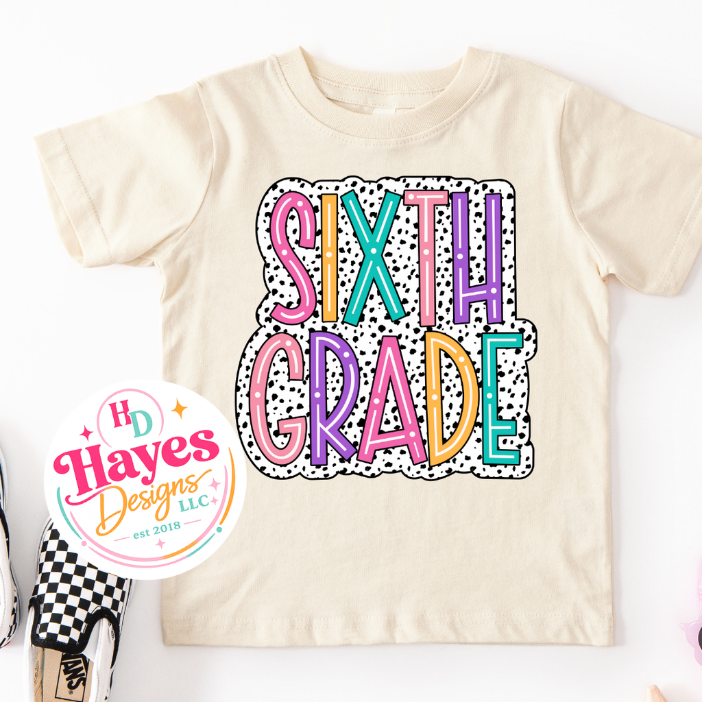 Polka Dot Grade Tee