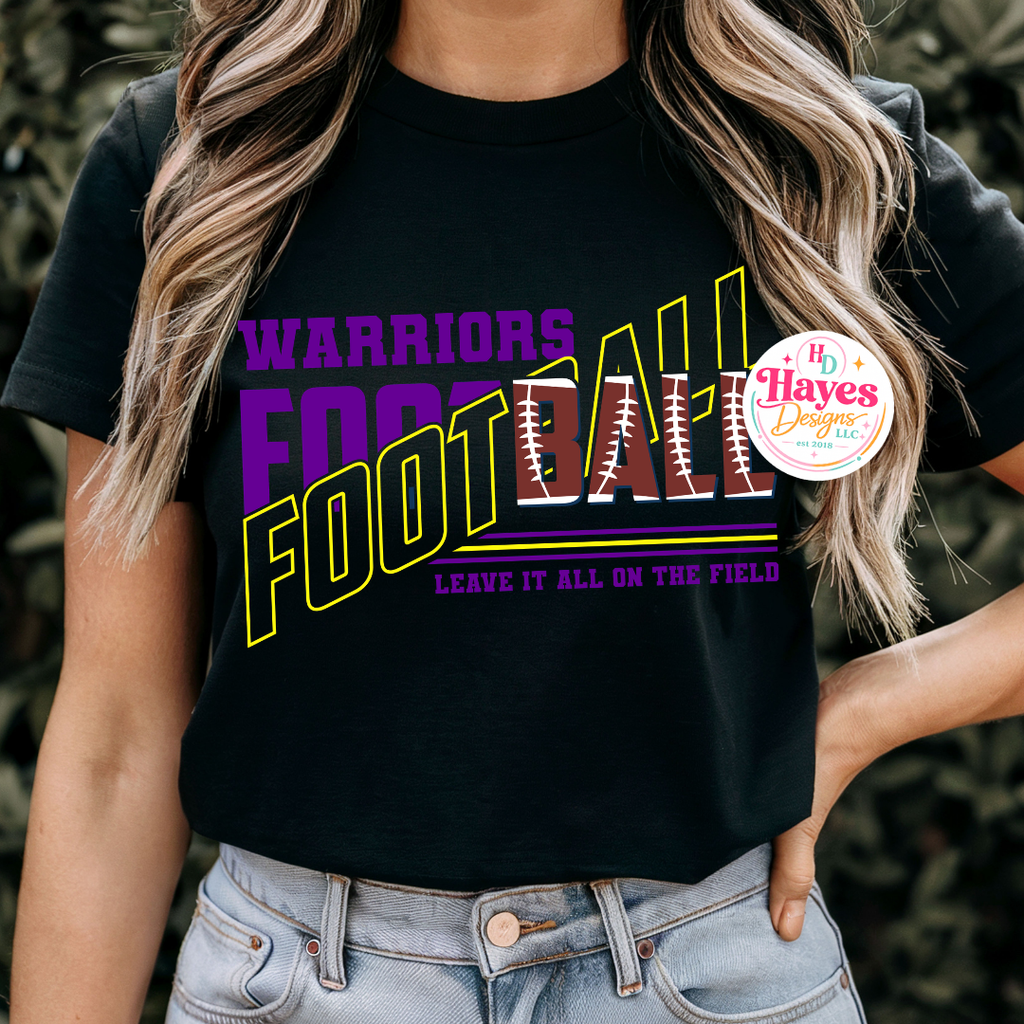 Warriors Football Tee