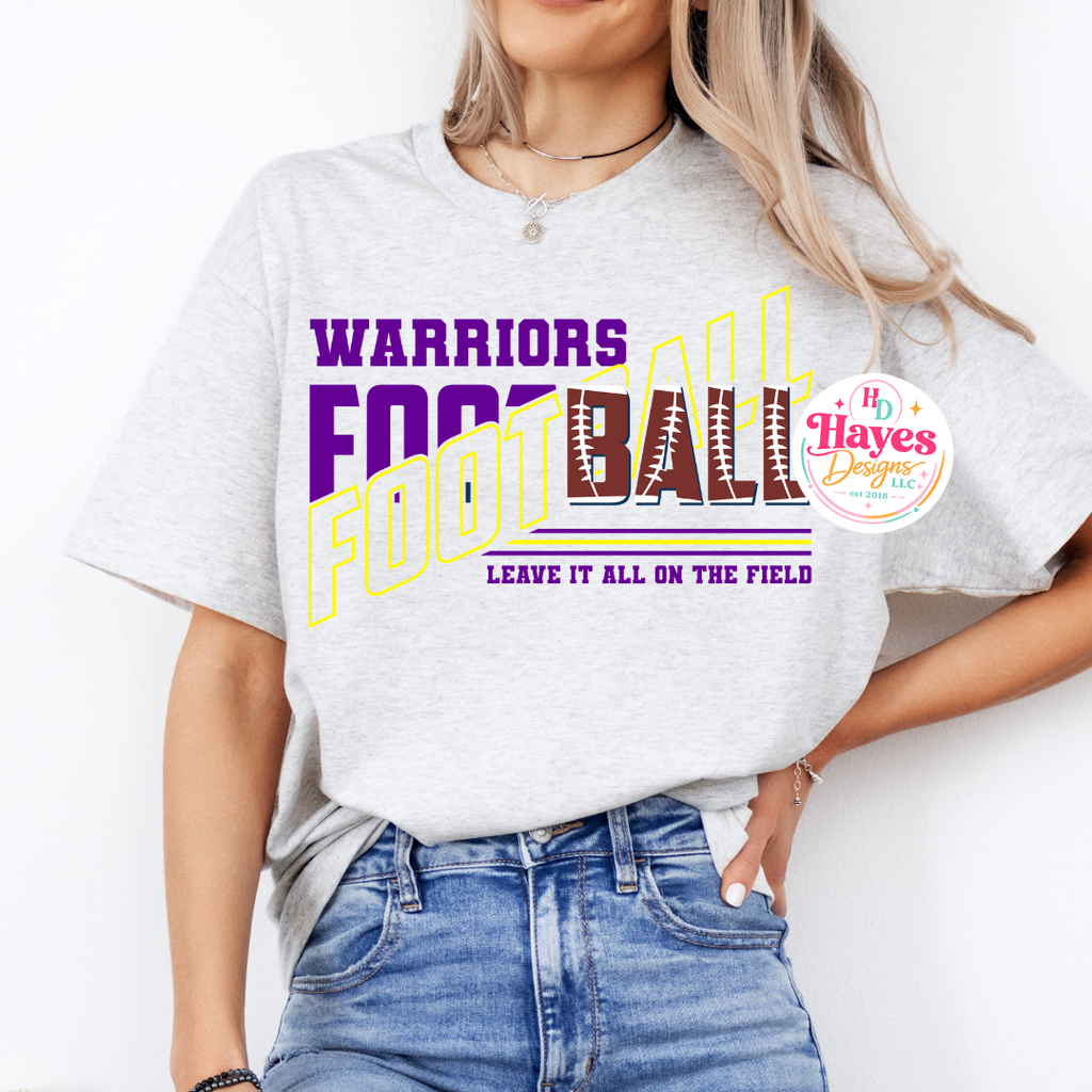 Warriors Football Tee
