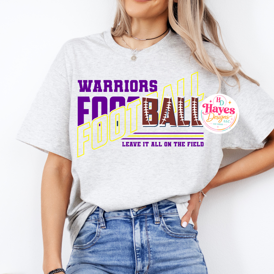 Warriors Football Tee
