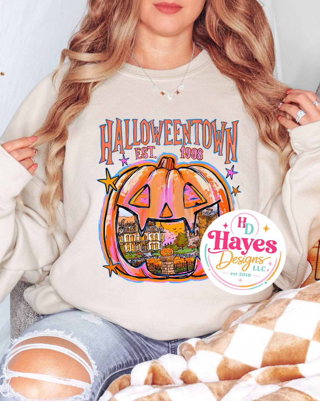 Halloween Town Crewneck Sweatshirt