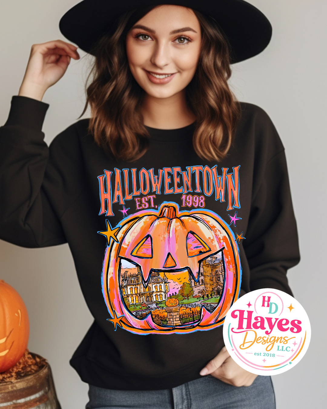Halloween Town Crewneck Sweatshirt