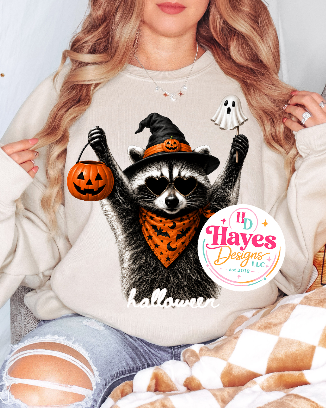 Halloween Critter Crewneck Sweatshirt