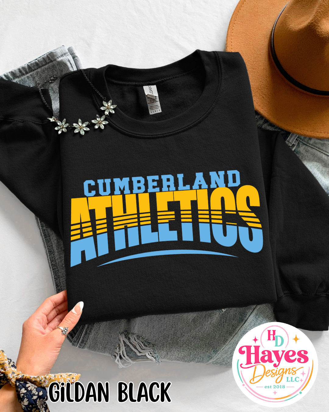 Cumberland Athletics Tee or Crew