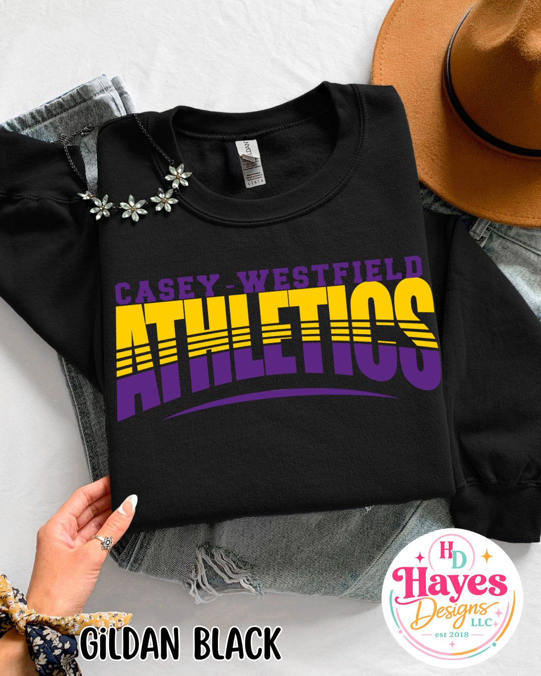 CW Athletics Tee or Crew