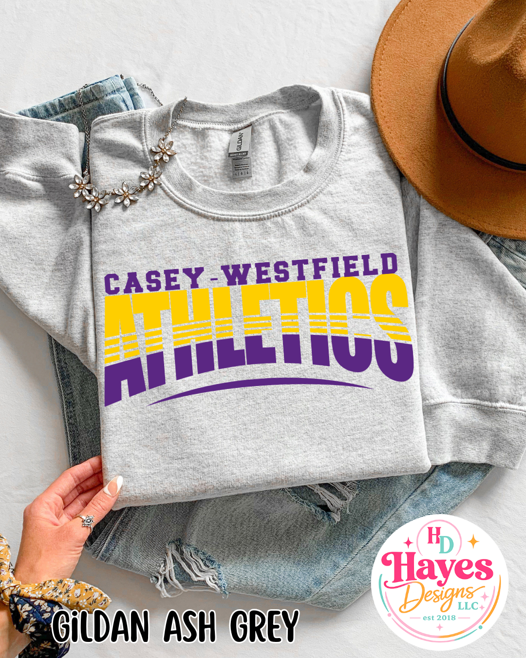 CW Athletics Tee or Crew