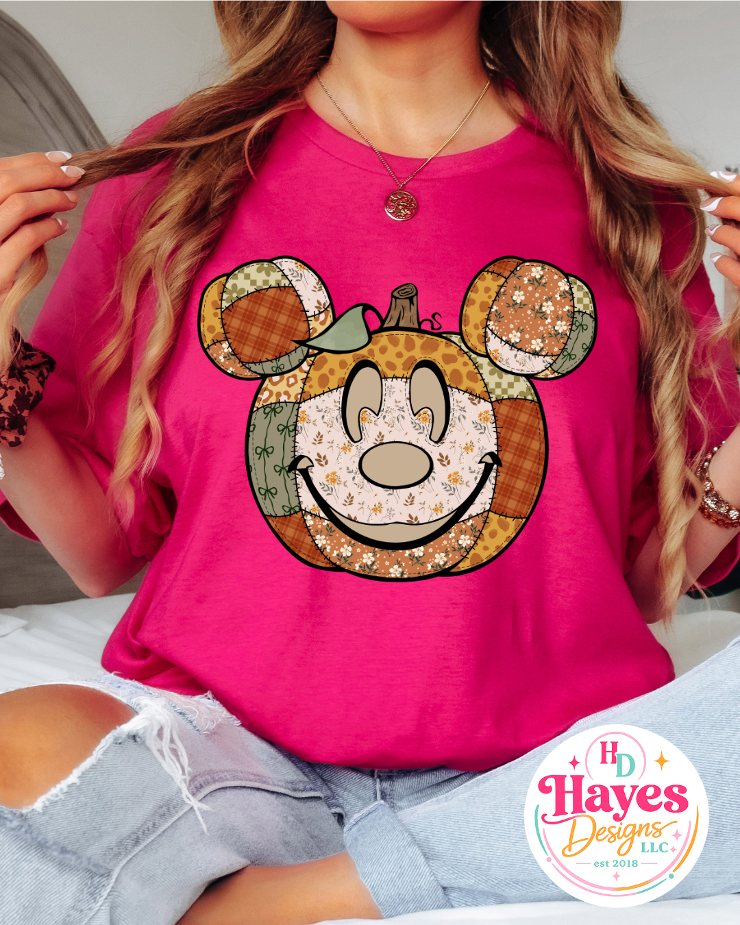 Mickey Fall Pumpkin Tee