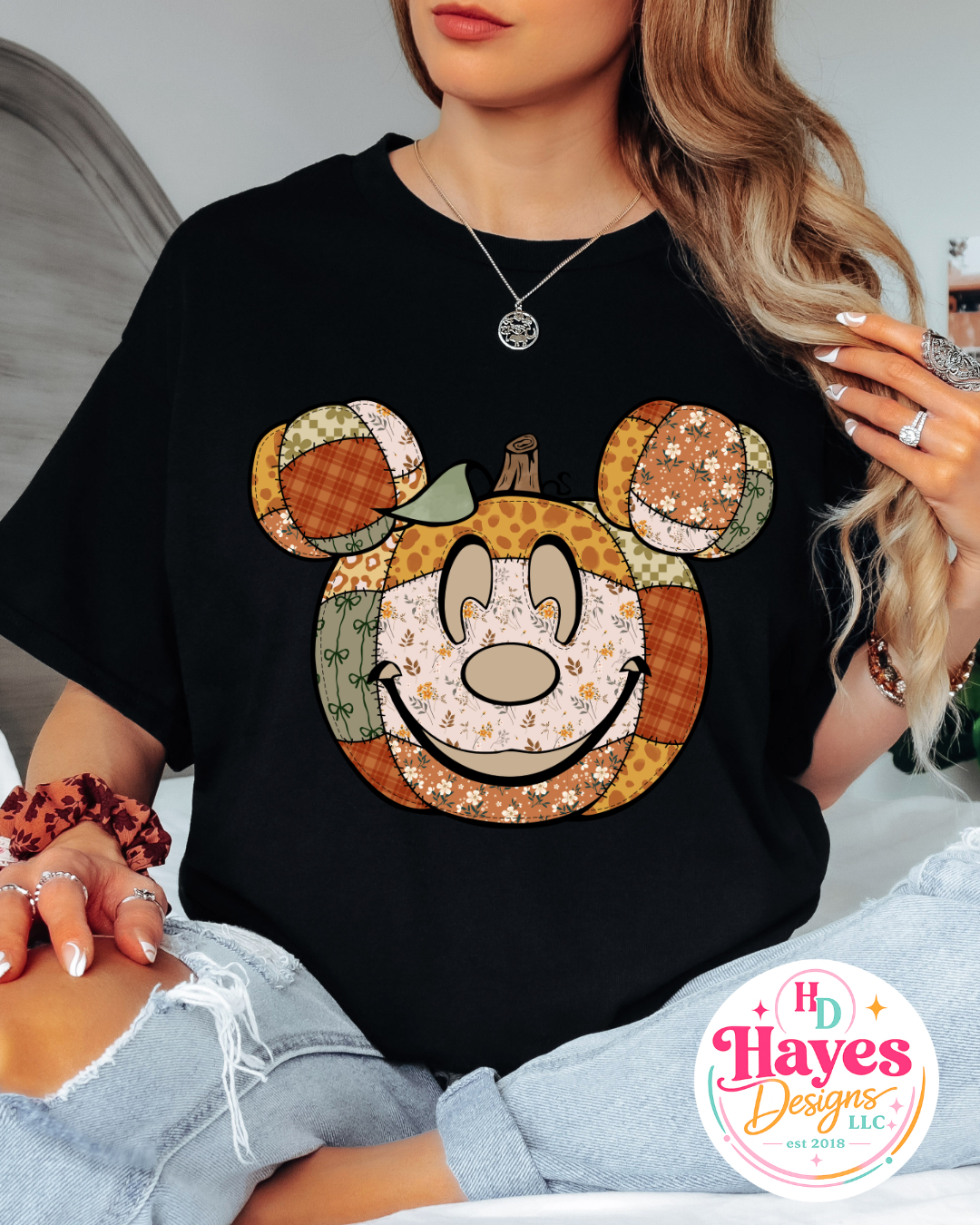 Mickey Fall Pumpkin Tee