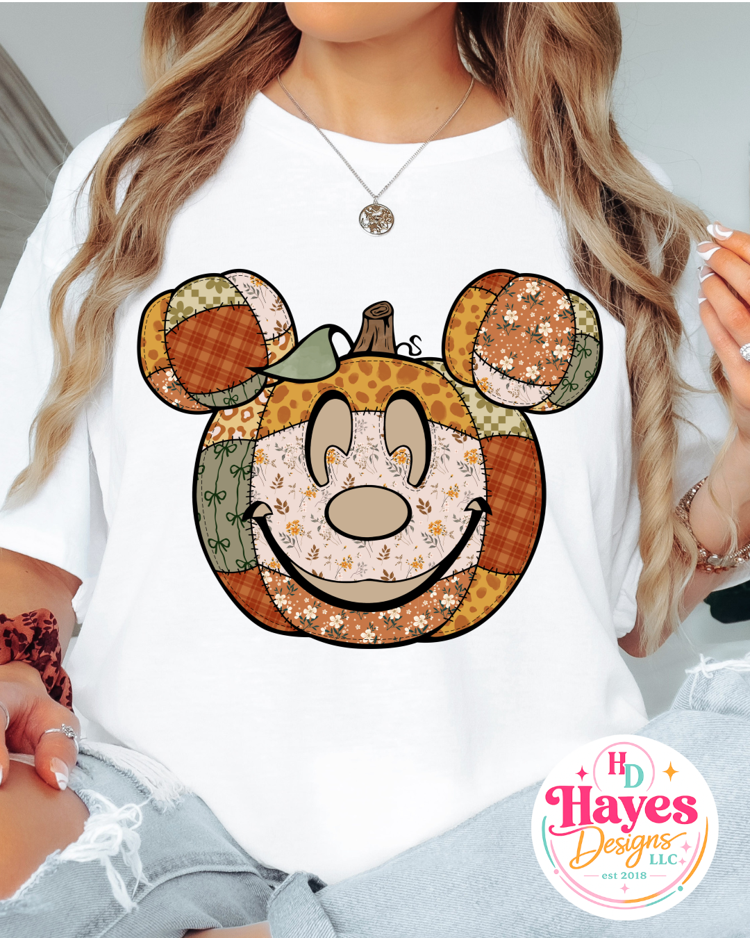 Mickey Fall Pumpkin Tee