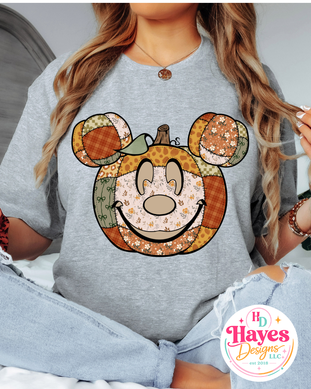 Mickey Fall Pumpkin Tee