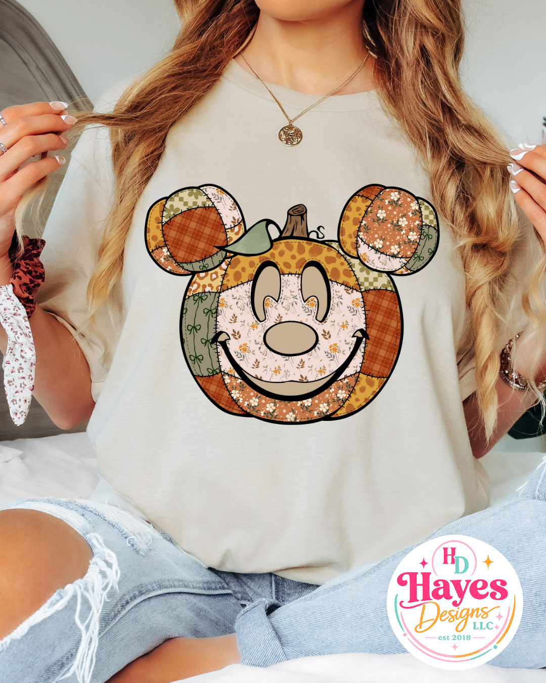 Mickey Fall Pumpkin Tee