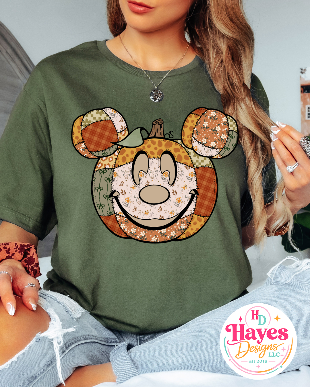 Mickey Fall Pumpkin Tee