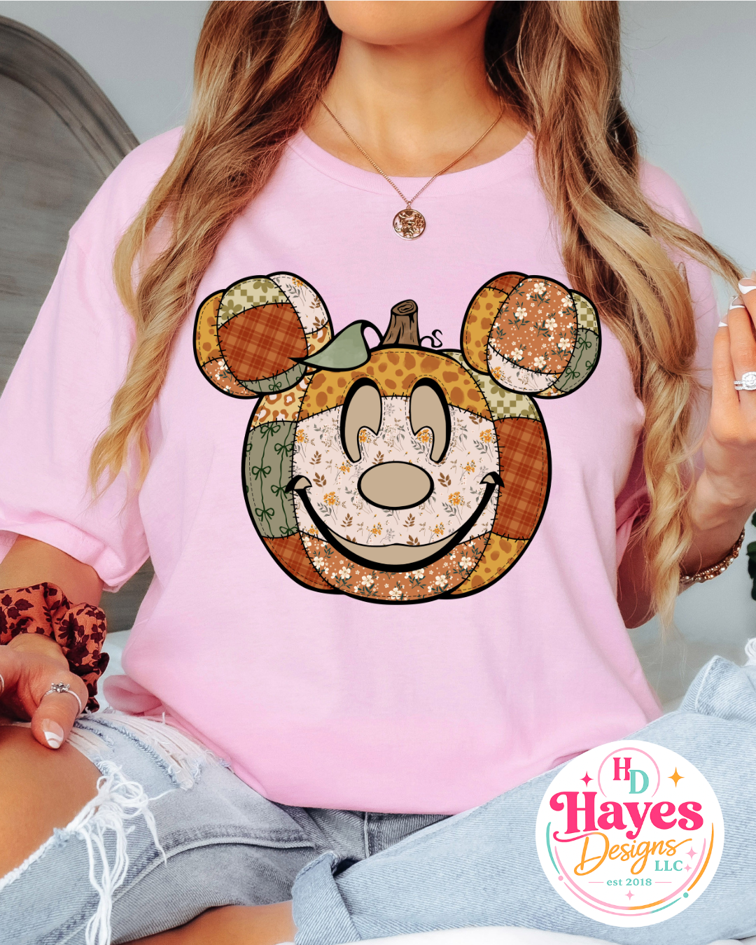 Mickey Fall Pumpkin Tee