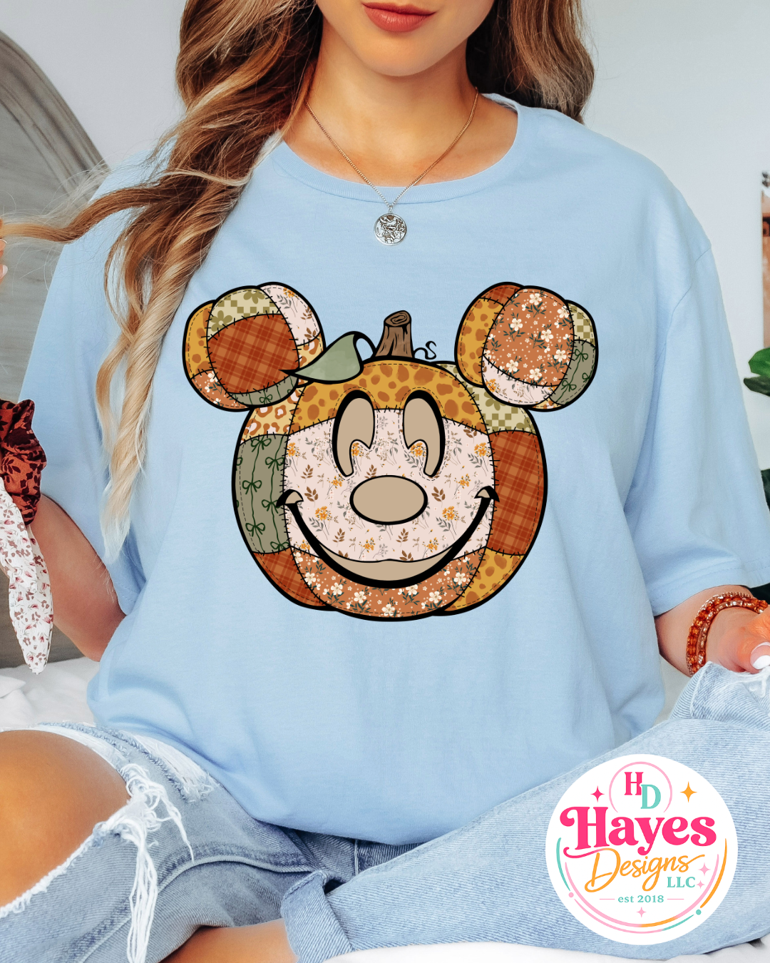 Mickey Fall Pumpkin Tee