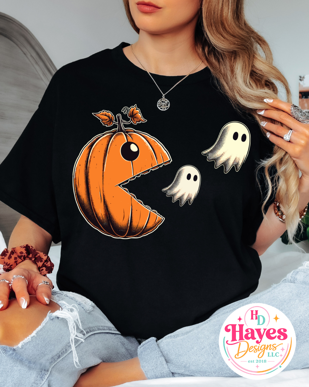 Fall PacMan Tee