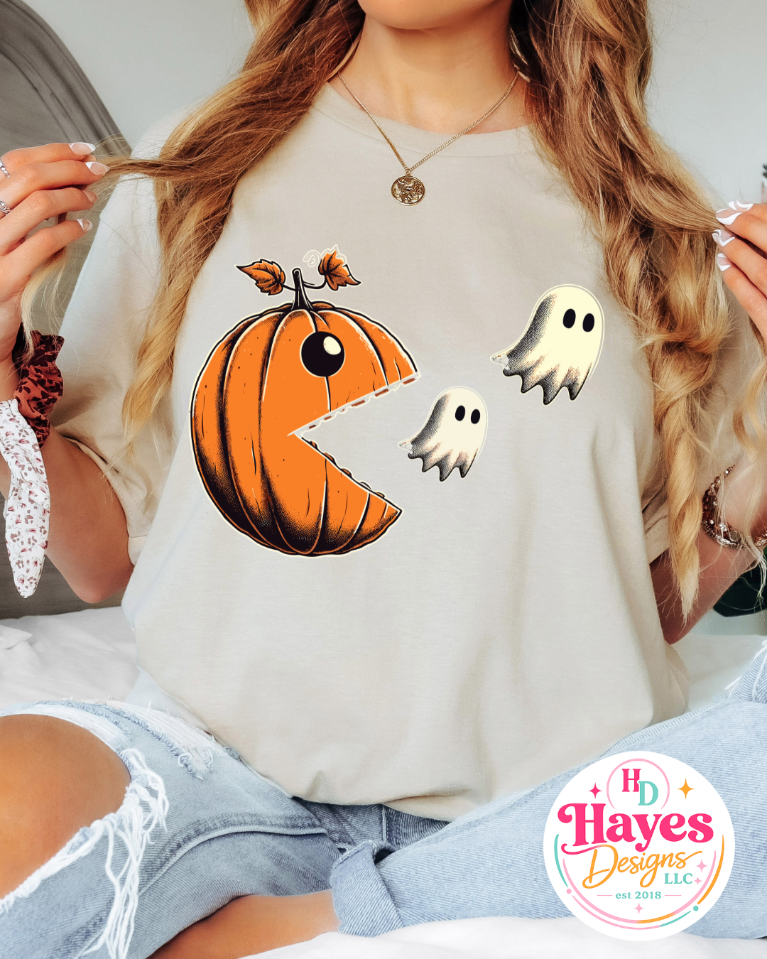 Fall PacMan Tee