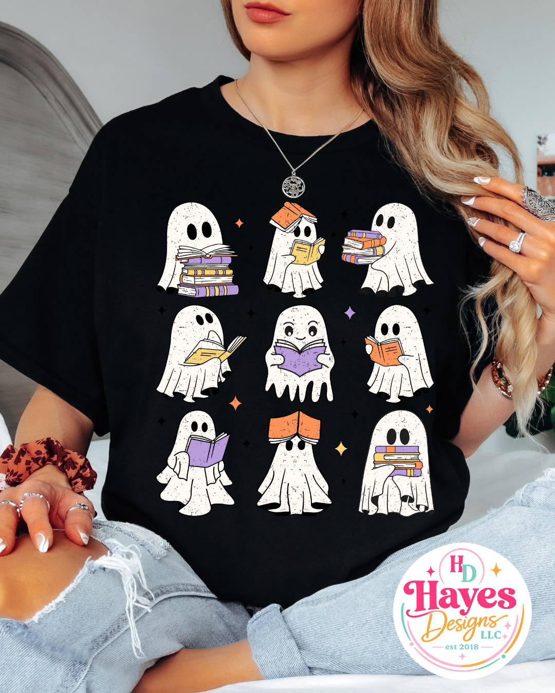 Boo Book Tee