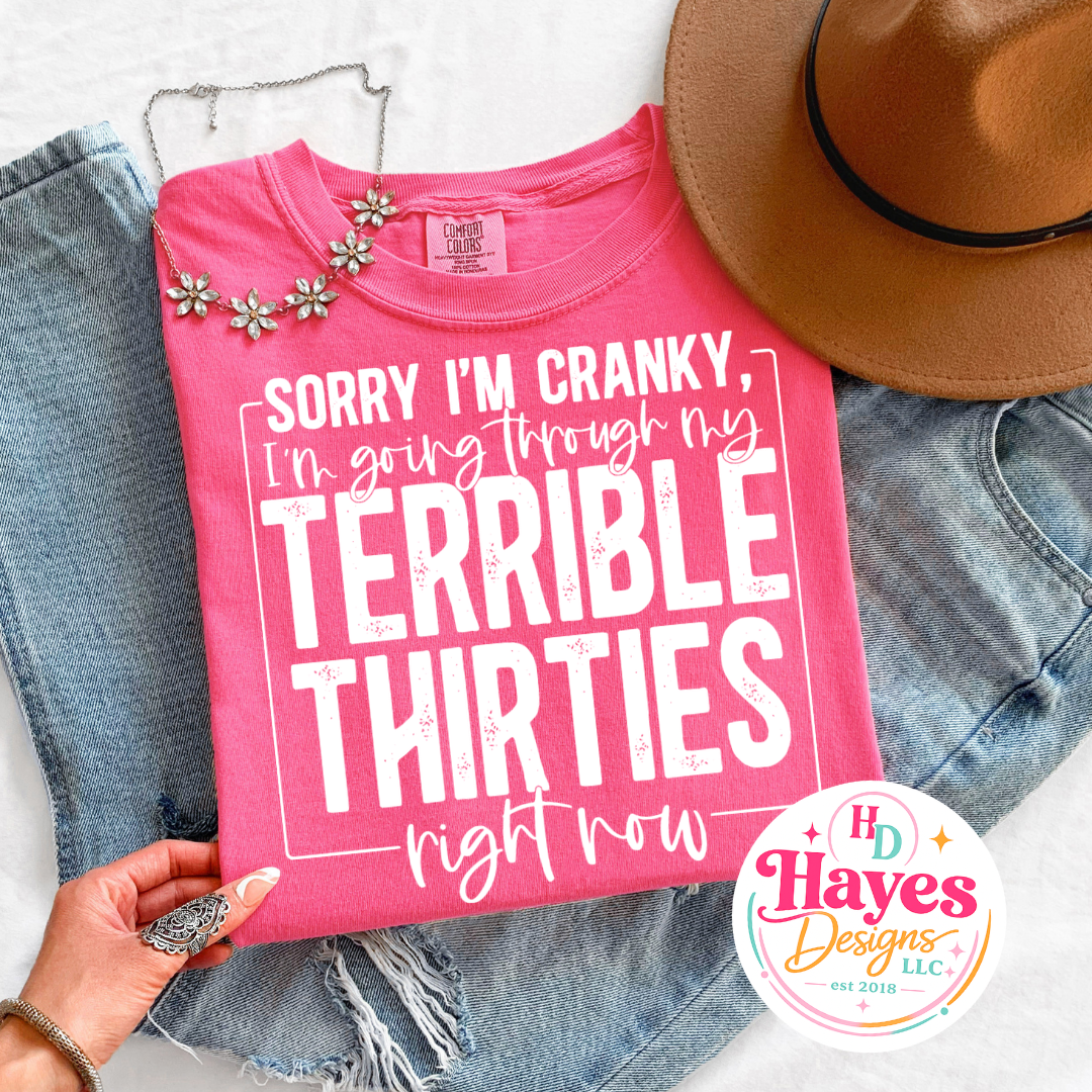 Terrible Thirties Tee